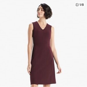 MM Lafleur Annie dress in Claret